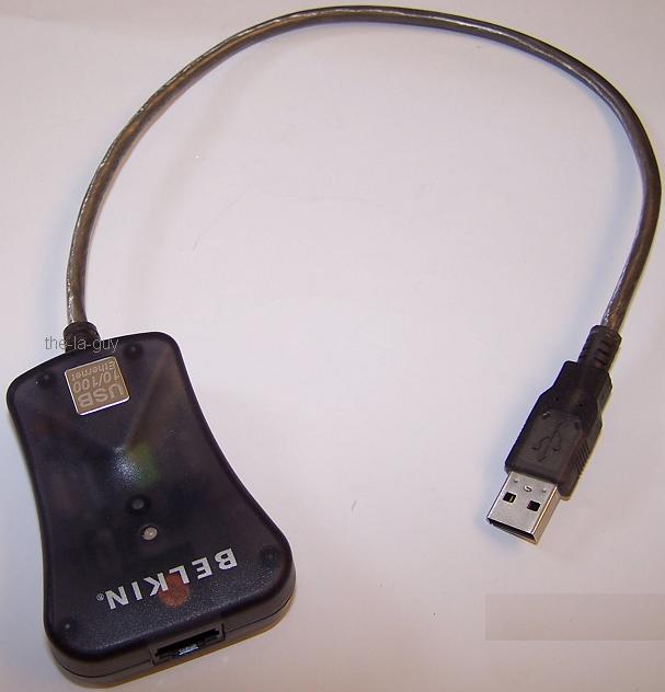 BELKIN USB 10/100 Ethernet Adapter Part # F5D5050